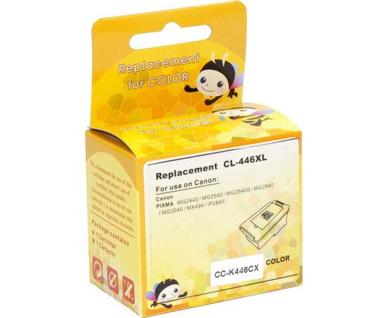 Купить Картридж MicroJet для Canon Pixma MG2440/MG2540 аналог CL-446 XL ( 8284B001) Color (CC-K446CX) повышенной емкости по лучшей цене