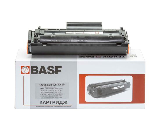 Купить Картридж тонерный BASF для HP LJ 1010/1020/1022, Canon MF4110/4120 аналог Q2612A/FX9/FX10 Black (BASF-KT-Q2612-Universal) по лучшей цене