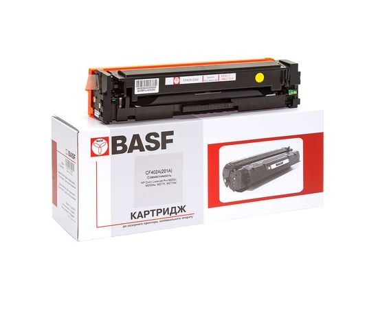Купить Картридж тонерный BASF для HP LJ M252/M277 аналог CF402A Yellow (BASF-KT-CF402A) по лучшей цене