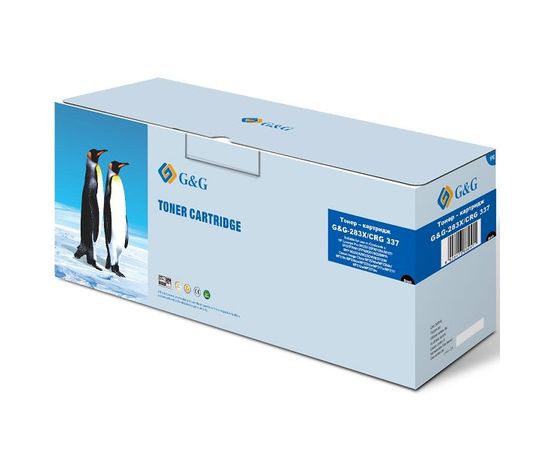 Купить Картридж тонерный G&G для HP LJ Pro M125/127, Canon 737 аналог CF283X/CRG737 Black (G&G-283X/CRG-737) по лучшей цене