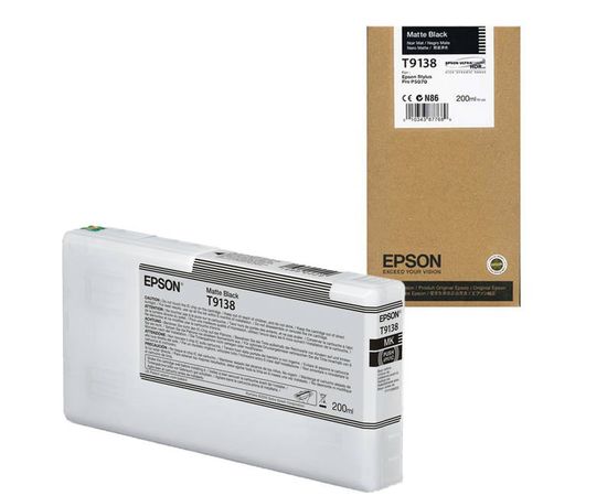 Купить Картридж Epson для SureColor SC-P5000/5000V Matte Black (C13T913800) 200мл по лучшей цене