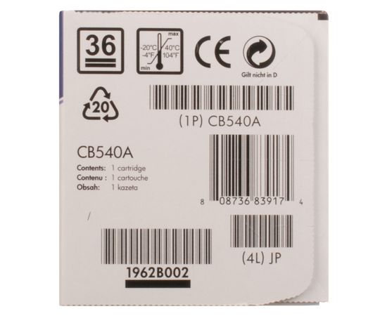 Купить Картридж 125A черный HP (CB540A) по лучшей цене