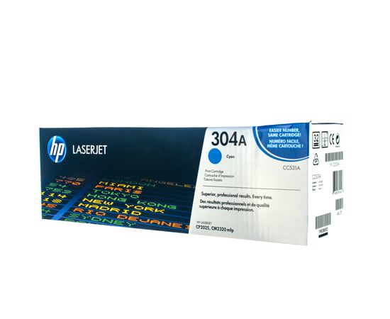 Купить Картридж 304A голубой HP (CC531A) по лучшей цене