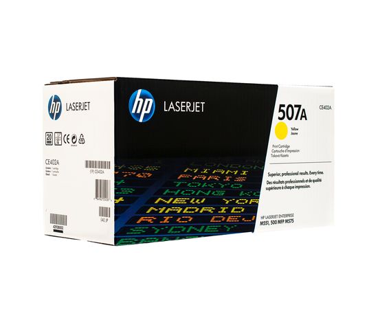 Купить Картридж 507A желтый HP (CE402A) по лучшей цене