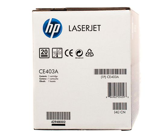 Купить Картридж 507A пурпурный HP (CE403A) по лучшей цене