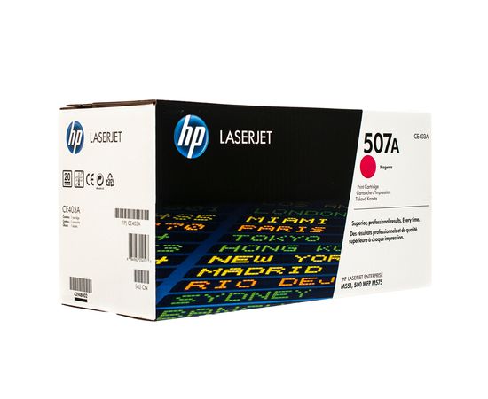 Купить Картридж 507A пурпурный HP (CE403A) по лучшей цене