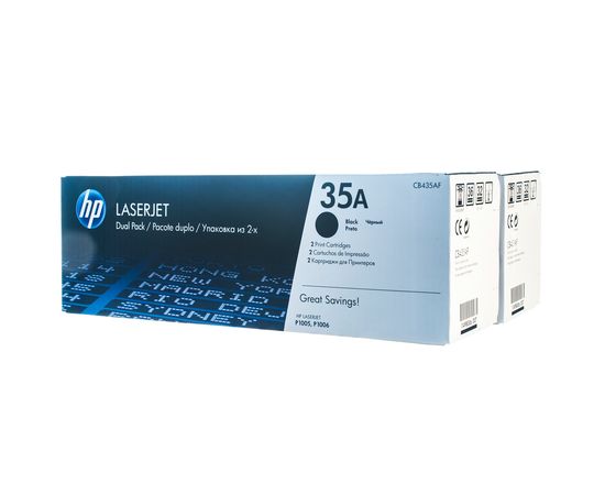 Купить Картридж 35A черный HP (CB435AD/CB435AF) по лучшей цене