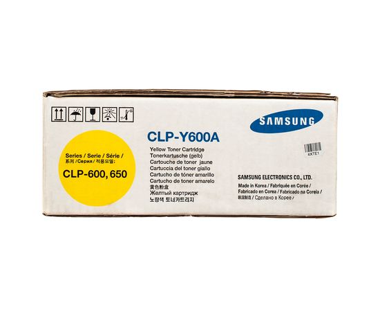 Купить Тонер-картридж CLP-600Y желтый Samsung (CLP-600Y) по лучшей цене