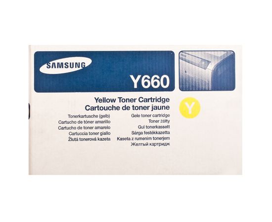 Купить Тонер-картридж CLP-Y660A желтый Samsung (CLP-Y660A) по лучшей цене