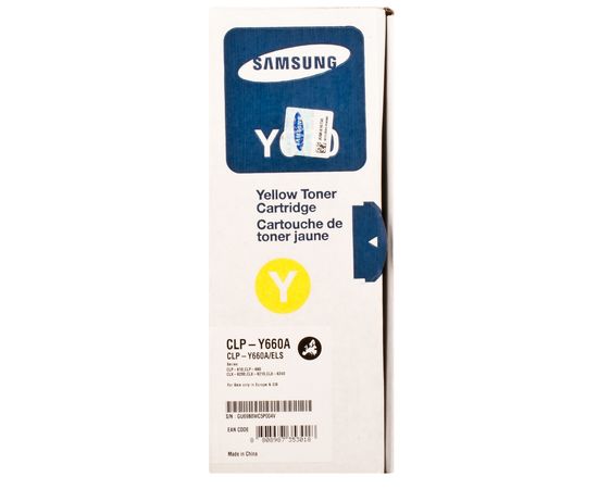 Купить Тонер-картридж CLP-Y660A желтый Samsung (CLP-Y660A) по лучшей цене