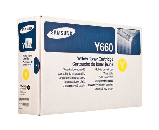 Купить Тонер-картридж CLP-Y660A желтый Samsung (CLP-Y660A) по лучшей цене