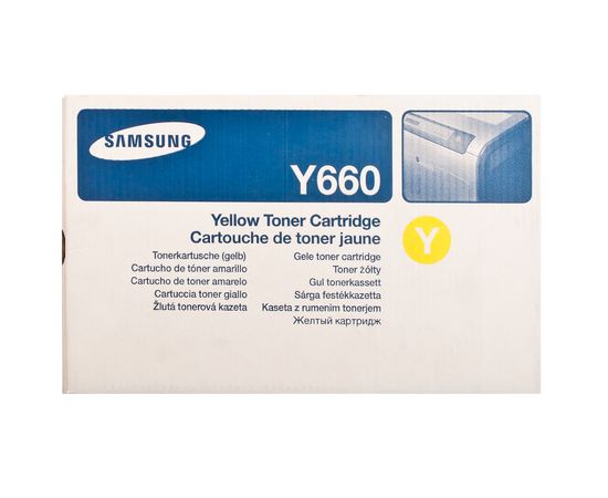 Купить Тонер-картридж CLP-Y660B желтый Samsung (CLP-Y660B) по лучшей цене