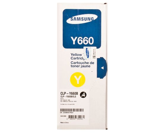 Купить Тонер-картридж CLP-Y660B желтый Samsung (CLP-Y660B) по лучшей цене