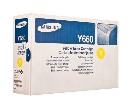 Купить Тонер-картридж CLP-Y660B желтый Samsung (CLP-Y660B) по лучшей цене