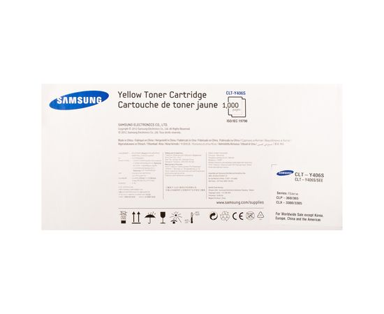 Купить Тонер-картридж CLT-Y406S желтый Samsung (SU464A) по лучшей цене