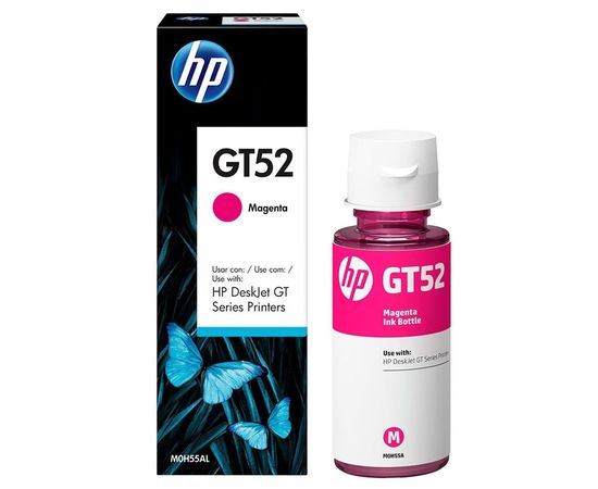 Купить Контейнер с чернилами HP для DeskJet GT5810/GT5820 GT52 Magenta (M0H55AE) по лучшей цене