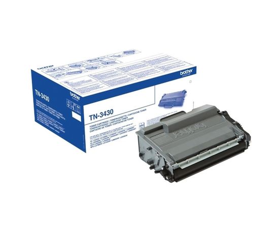 Купить Картридж тонерный Brother для HL-L5000D/5100DN, DCP-L5500DN, MFC-L5700DN 3000 копий Black (TN3430) по лучшей цене