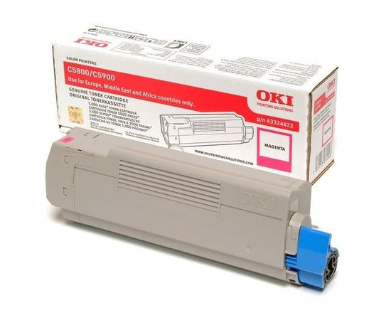 Купить Тонер-картридж OKI C5800/C5900/C5550MFP magenta (43324442) по лучшей цене