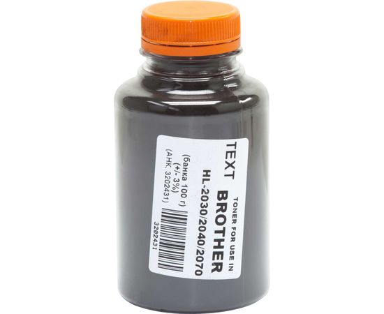 Купить Тонер АНК для Brother HL-2030/2040 бутль 100г Black (3202431) TEXT по лучшей цене