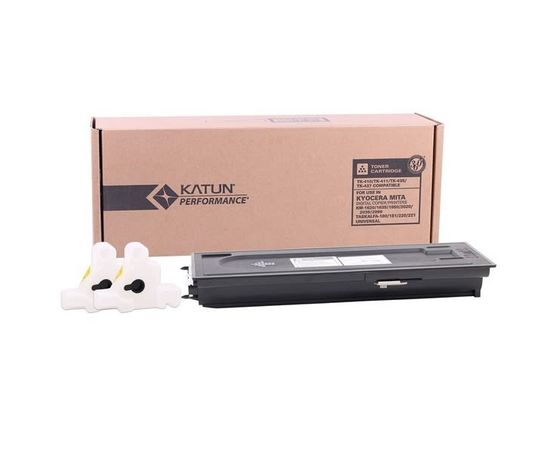 Купить Картридж KATUN Kyocera KM-1620/1635/1650/2020/2035/2050/TASKalfa 180/181/220/221/TK-410/435, 870г/туба + бункер 2шт/очиститель сетки коротрона 1шт/инструкции по очистке коротрона и установке картриджа 2шт/пакет для мусора мнонький 2шт/пакет для мусора бол по лучшей цене