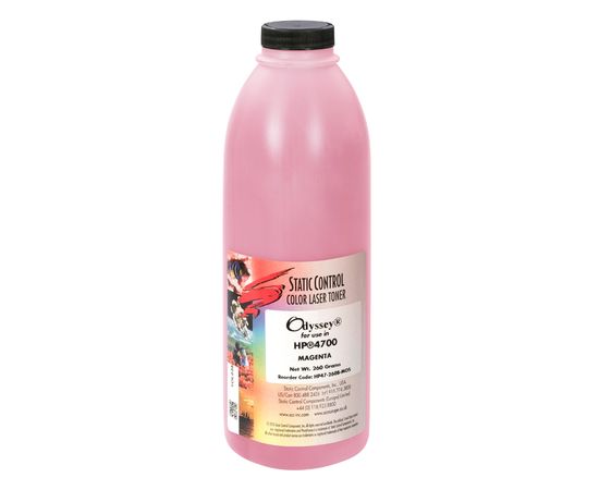 Купить тонер Odyssey HP СLJ 4700 260г (10k) magenta Static Control по лучшей цене