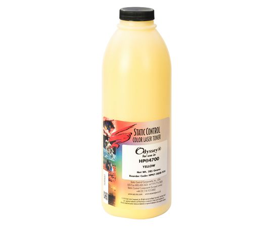 Купить тонер Odyssey HP СLJ 4700 285г (10k) yellow Static Control по лучшей цене