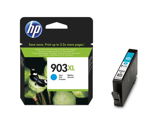 Купить Картридж HP для OfficeJet Pro 6950/6960/6970 HP 903 XL Cyan (T6M03AE) повышенной емкости по лучшей цене