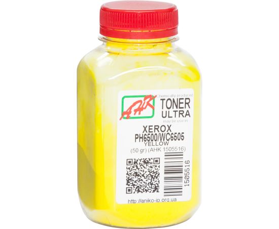 Купить Тонер АНК для Xerox Phaser 6500/ WC6505 бутль 50г Yellow (1505516) ULTRA COLOR по лучшей цене