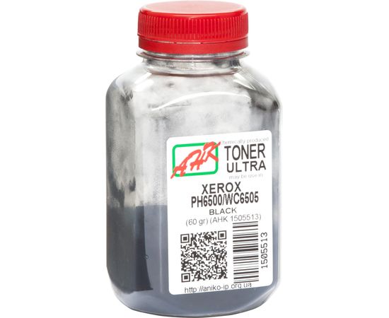 Купить Тонер АНК для Xerox Phaser 6500/ WC6505 бутль 60г Black (1505513) ULTRA COLOR по лучшей цене
