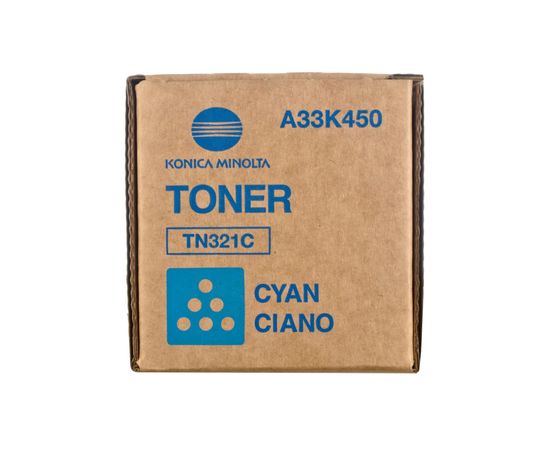 Купить Тонер Konica Minolta TN-321C Cyan (A33K450) по лучшей цене