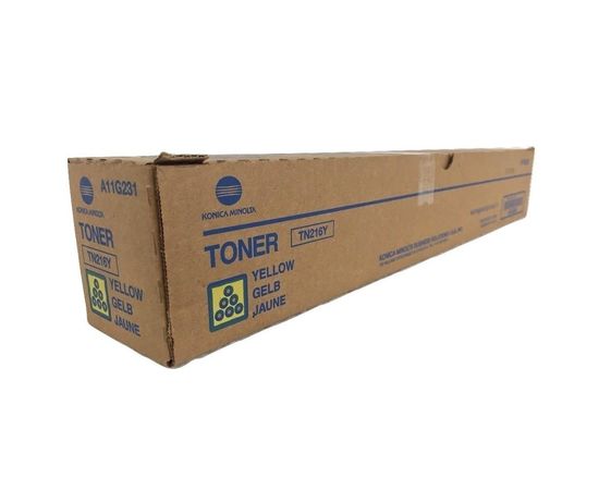 Купить Тонер Konica Minolta TN-216Y Yellow /C220/280 (OEM) (A11G251) по лучшей цене