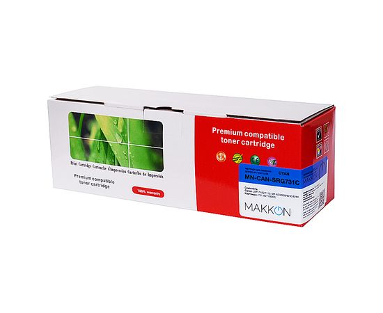 Купить картридж Canon 731 (SRG731C) Makkon 1.8k cyan по лучшей цене