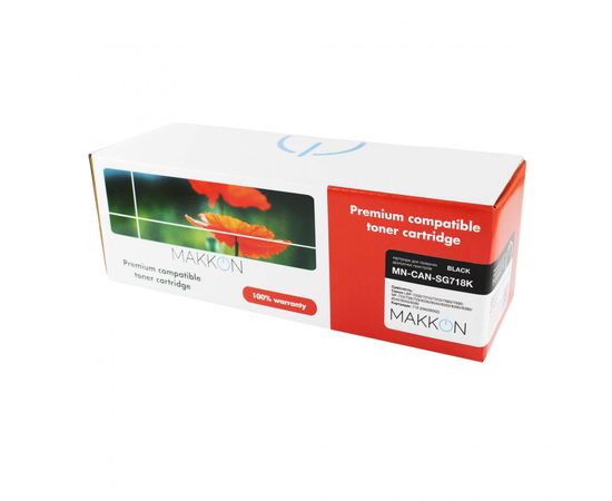 Купить картридж Canon 718 (SG118K) Makkon 3.5k black по лучшей цене