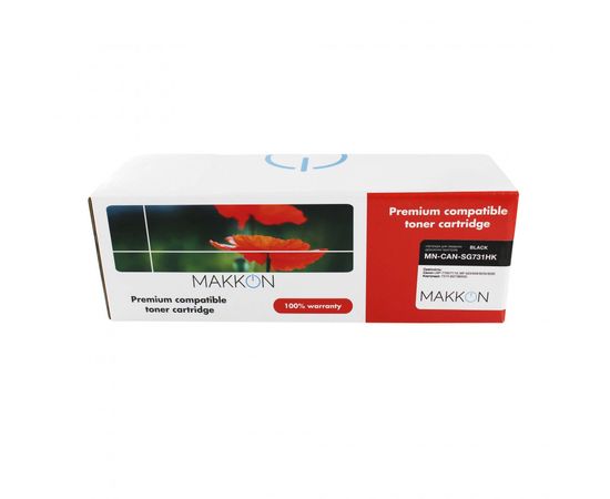 Купить картридж Canon 731H (SRG731K) Makkon 2.4k black по лучшей цене