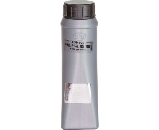 Купить Тонер IPM HP LJ P1560/1566/1005/1006/1102/1505/1530/1600/1606/M1120/1132/1522/1536/Canon LBP3010/3100/3250/MF-4410/4420/4430/4450/4550/4570/4580/Canon 728/712/CB435A/CB436A/CE278A/CE285A, 110г/банка по лучшей цене