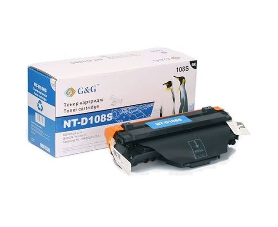 Купить Картридж тонерный G&G для Samsung ML-1640/1641/2240/2241 аналог MLT-D108S Black (G&G-D108S) по лучшей цене