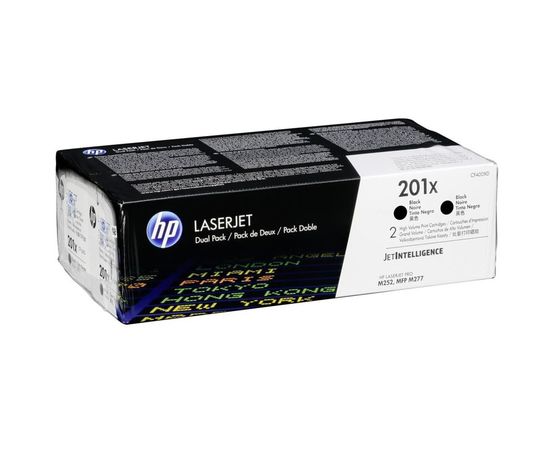 Купить Картридж тонерный HP 201X для LJ M252/M277 2x2800 копий Black (CF400XD) Двойная упаковка по лучшей цене