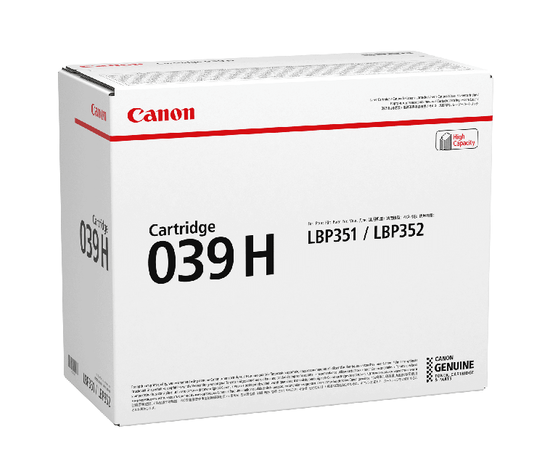 Купить Картридж тонерный Canon 039H для LBP-351x/352x 25000 копий Black (0288C001) по лучшей цене