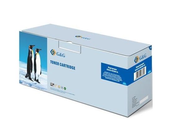 Купить Картридж тонерный G&G для HP CLJ CP4025dn/4525xh аналог CE261A Cyan (G&G-CE261A) по лучшей цене