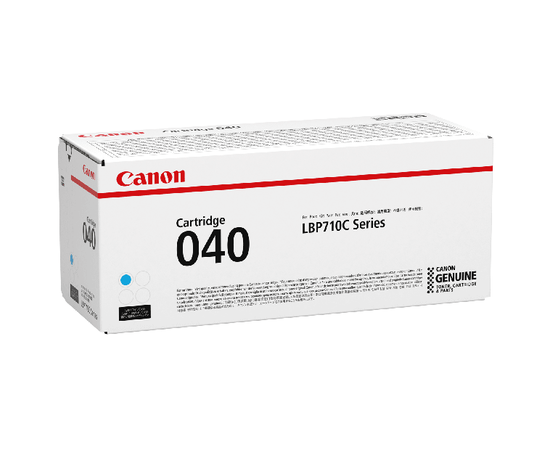 Купить Картридж тонерный Canon 040 для i-Sensys LBP-710cx/712cx 5400 копий Cyan (0458C001) по лучшей цене