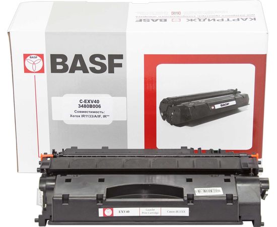 Купить Туба с тонером BASF для Canon iR-11XX аналог C-EXV40 Black (BASF-KT-EXV40) по лучшей цене