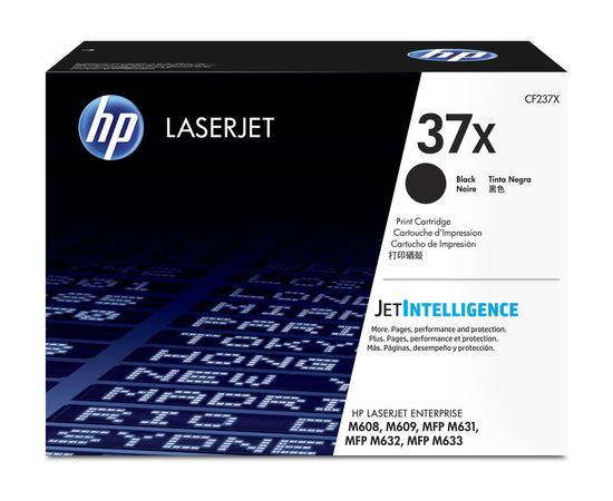 Купить Картридж тонерный HP 37X для LaserJet Enterprise M608/609/631 25000 копий Black (CF237X) по лучшей цене
