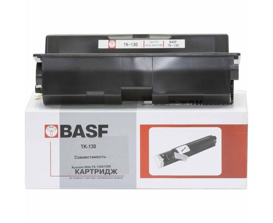 Купить Туба с тонером BASF для Kyocera Mita FS-1300 аналог TK-130 Black (BASF-KT-TK130) по лучшей цене