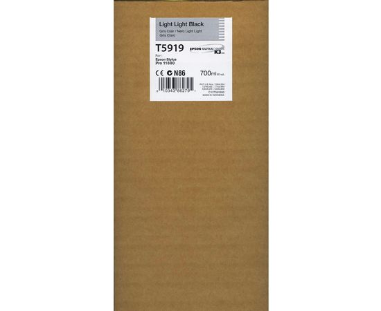 Купить Картридж Epson для Stylus Pro 11880 Light Light Black (C13T591900) по лучшей цене