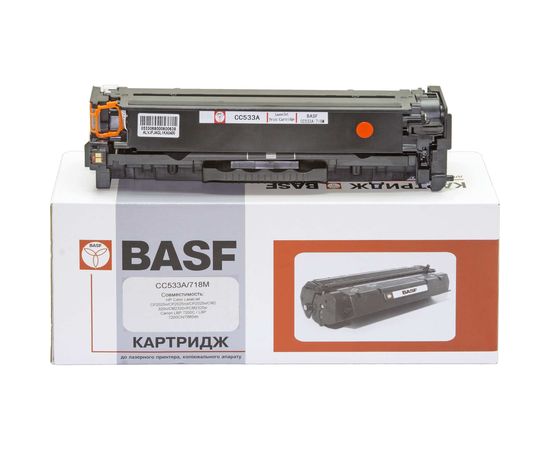 Купить Картридж тонерный BASF для HP CLJ CP2025/CM2320, Canon 718 аналог CC533A Magenta (BASF-KT-CC533A) по лучшей цене