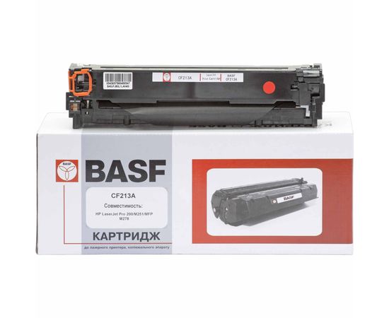 Купить Картридж тонерный BASF для HP CLJ M276n/M251n аналог CF213A Magenta (BASF-KT-CF213A) по лучшей цене