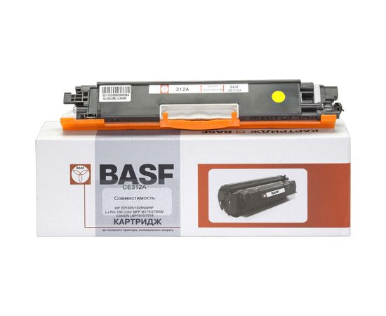 Купить Картридж тонерный BASF для HP CP1025/1025nw аналог CE312A Yellow (BASF-KT-CE312A) по лучшей цене