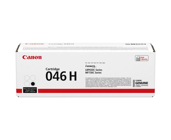 Купить Картридж тонерный Canon 046H для LBP-650/MF-730 6300 копий Black (1254C002) по лучшей цене