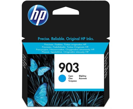 Купить Картридж HP для OfficeJet Pro 6950/6960/6970 HP 903 Cyan (T6L87AE) по лучшей цене