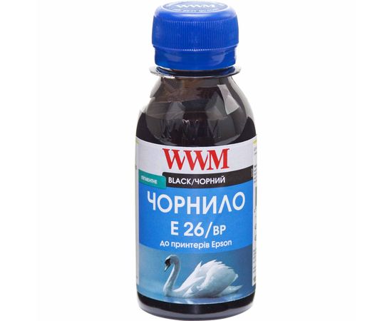 Купить Чернила WWM для Epson Expression Premium XP-600/XP-605/XP-700 100г Black Пигментные (E26/BP-2) по лучшей цене